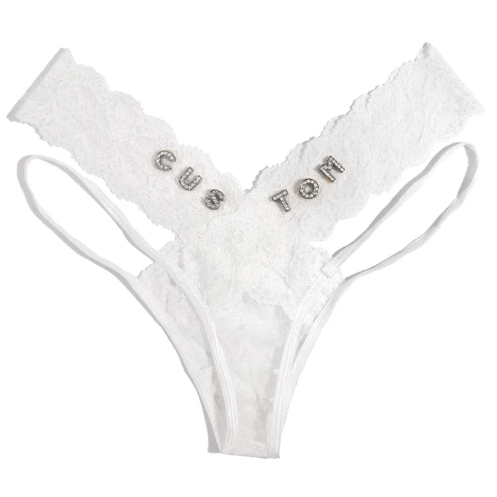 Personalized Thong & Cut Outs - Tesoro Segreto